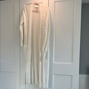 Ruby Moon Soft White Duster Cardigan